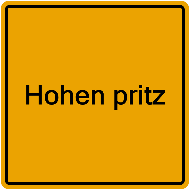 Einwohnermeldeamt24 Hohen pritz